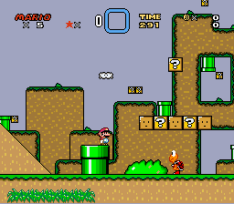Super Mario World - Mario Gives Up Screenshot 1